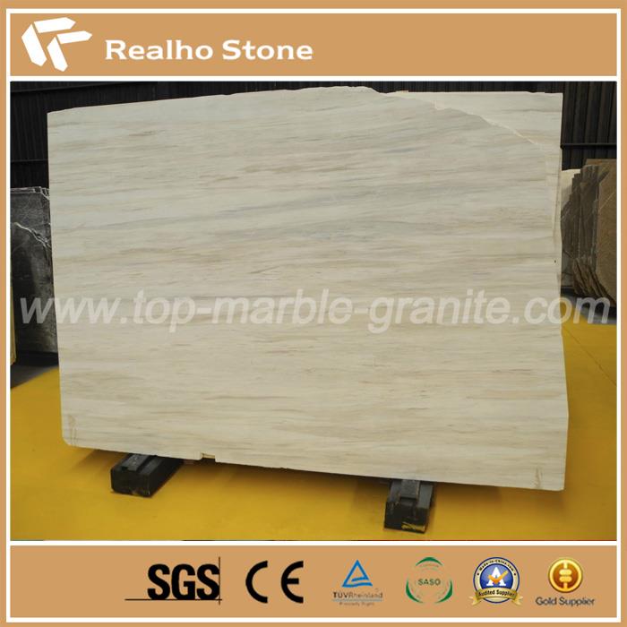 Eurasian Wood Veined Grain Marble Slabs for Tiles