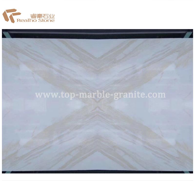 Ariston gold marble book match.jpg