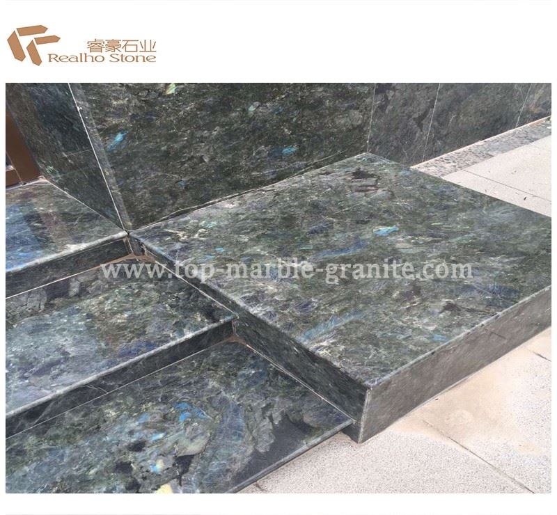 Labradorite Lemurian blue granite