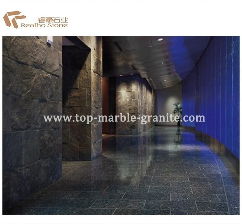 Blue Pearl Granite tiles floors