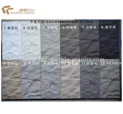 PU Wall Panels Mushroom Stone Veneer PU Wall Panels Mushroom Stone Veneer