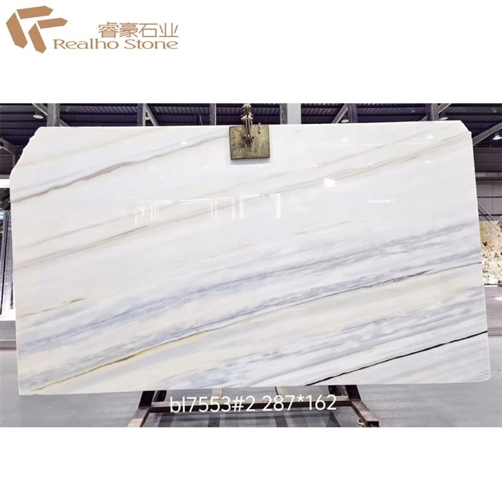 Lhasa White Marble-White Marble Slab For Countertop Island Top Floor Tile Wall Cladding factory