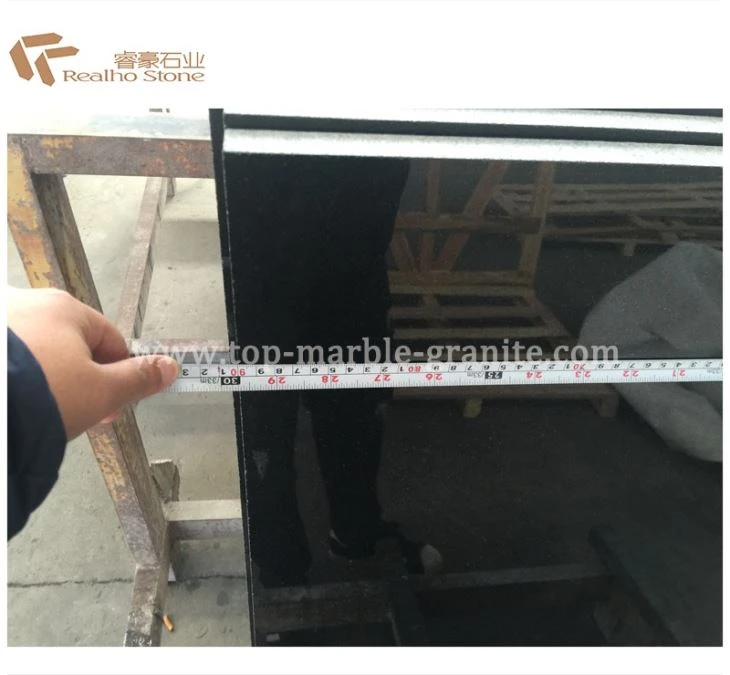Cut-To-Size Indian Black Granite Tiles