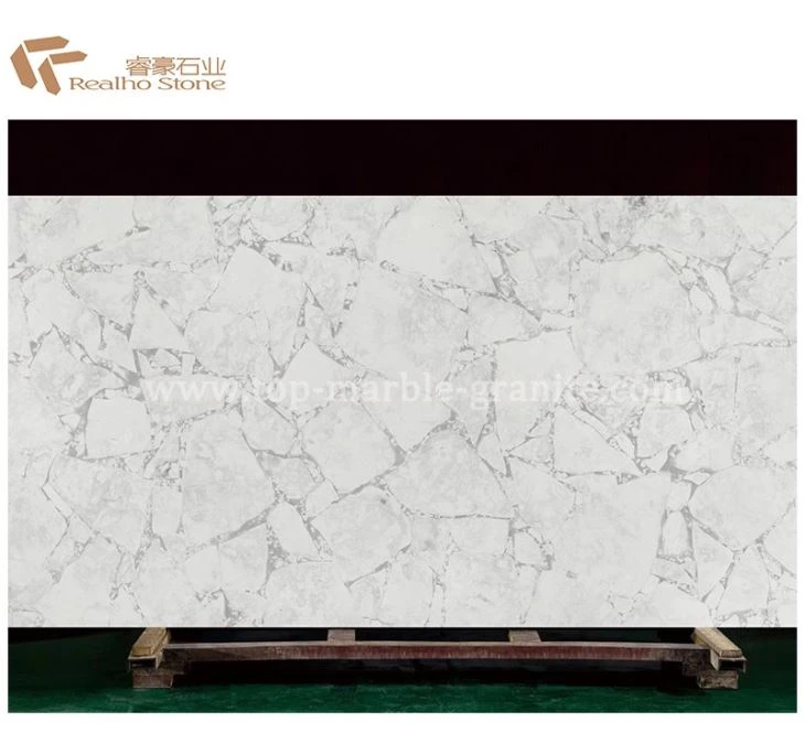 White Calacatta Quartz Slabs
