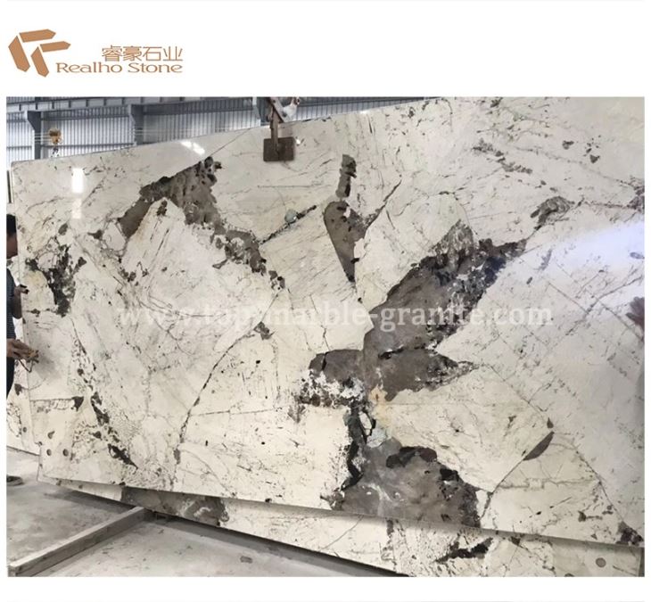 Baghdad White Marble Slab