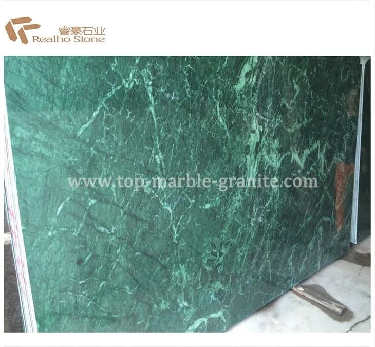 Dark Green Marble Slab