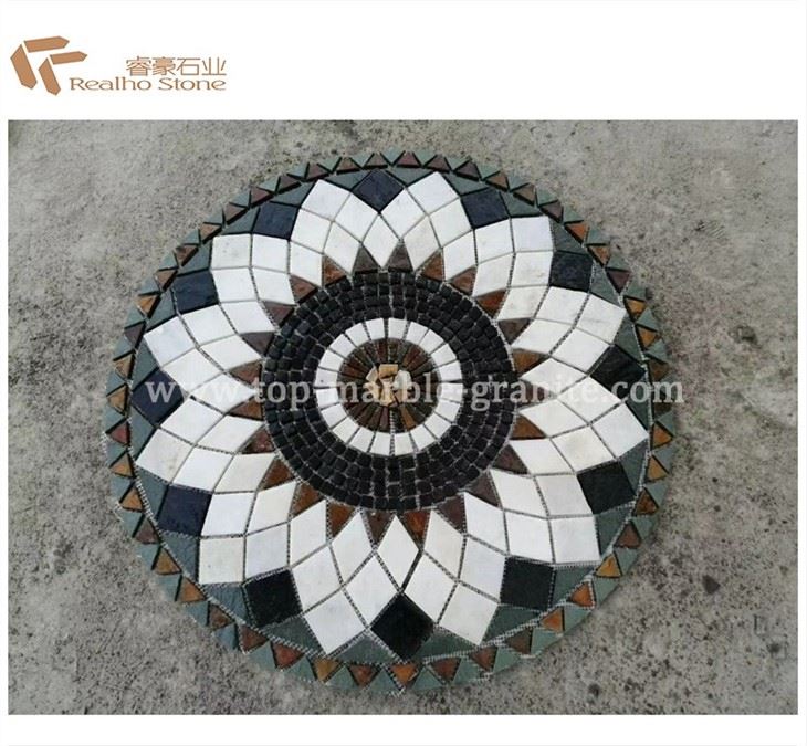 mosaic floor medallion