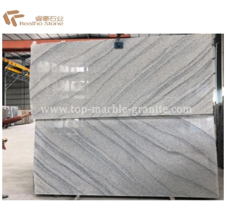White granite book match