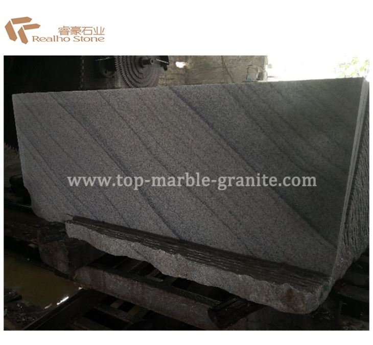 White granite polished tile