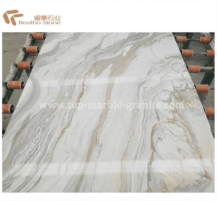 Smokey White Marble Slab Polished
