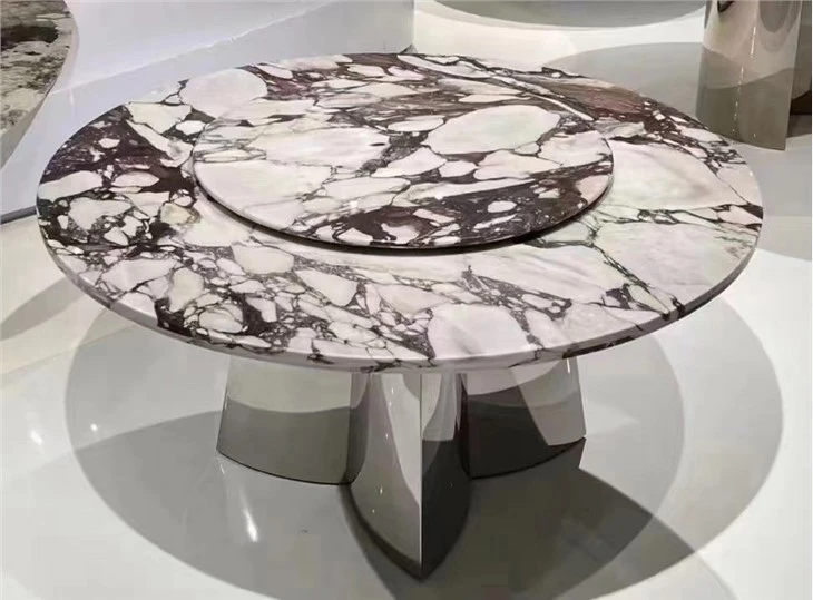 calacatta marble dining table