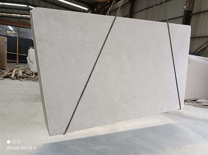 light beige limestone -