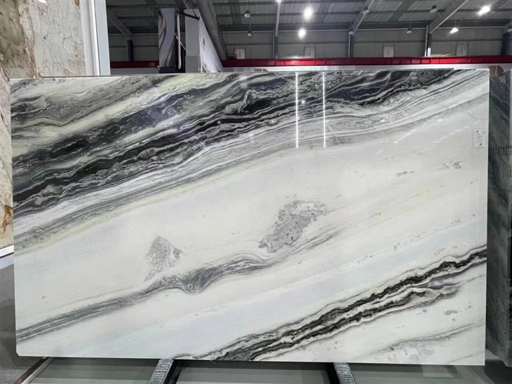 panda white marble